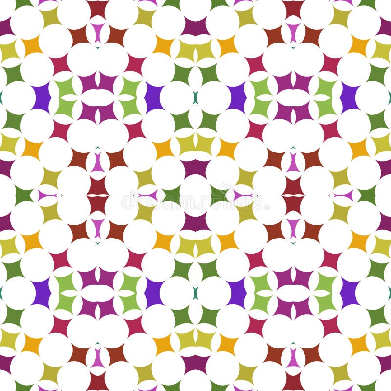 Teste padrão colorido sem emenda abstrato ilustração royalty free