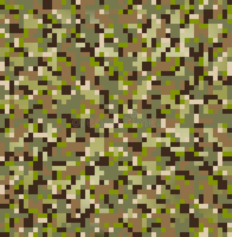 Teste padrão da camuflagem ilustração royalty free Teste padrão da camuflagem ilustração royalty free