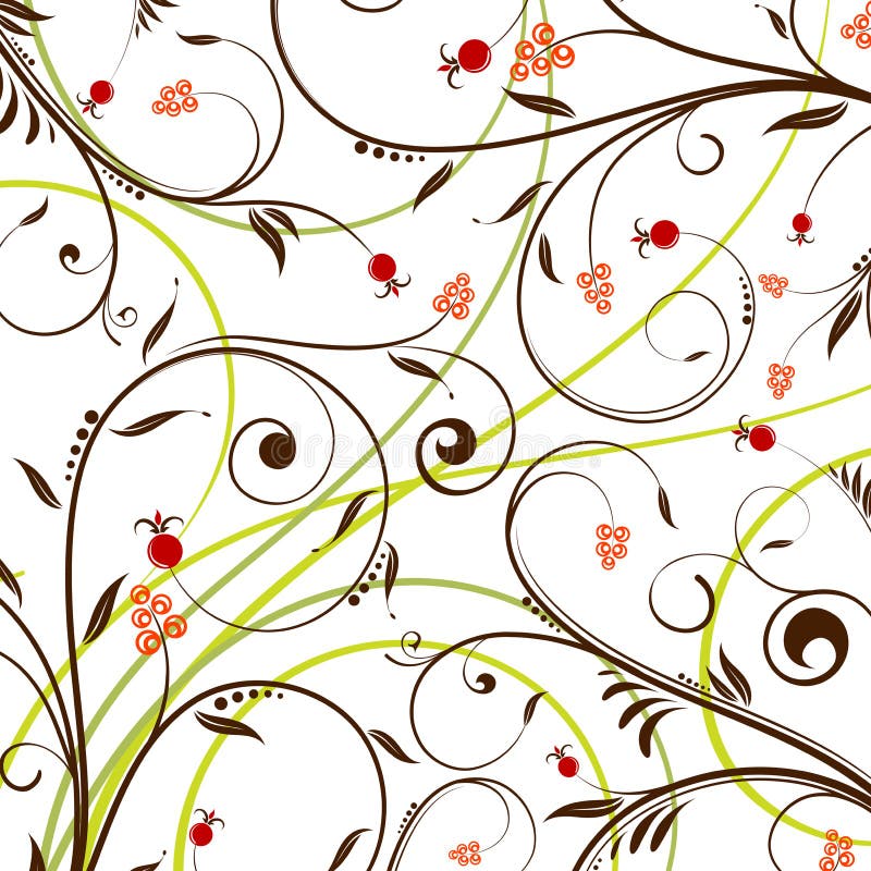 Teste padrão de flor ilustração stock Teste padrão de flor ilustração stock