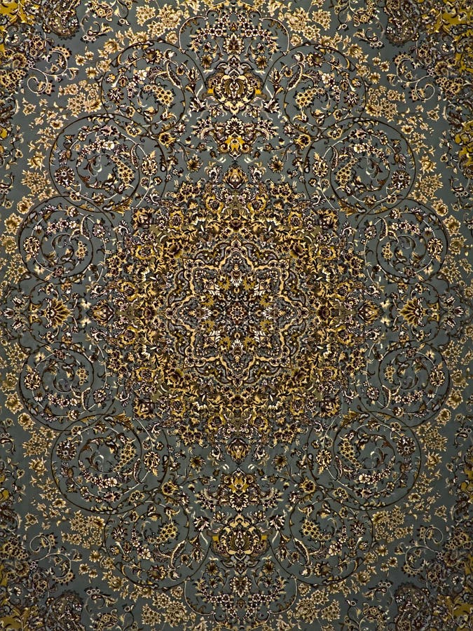 Teste padrão do tapete persa de Royal Palace, tapete persa com um projeto intrincado