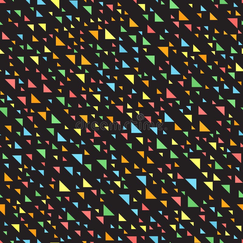 Teste padrão do triângulo Vetor sem emenda ilustração do vetor Teste padrão do triângulo Vetor sem emenda ilustração do vetor