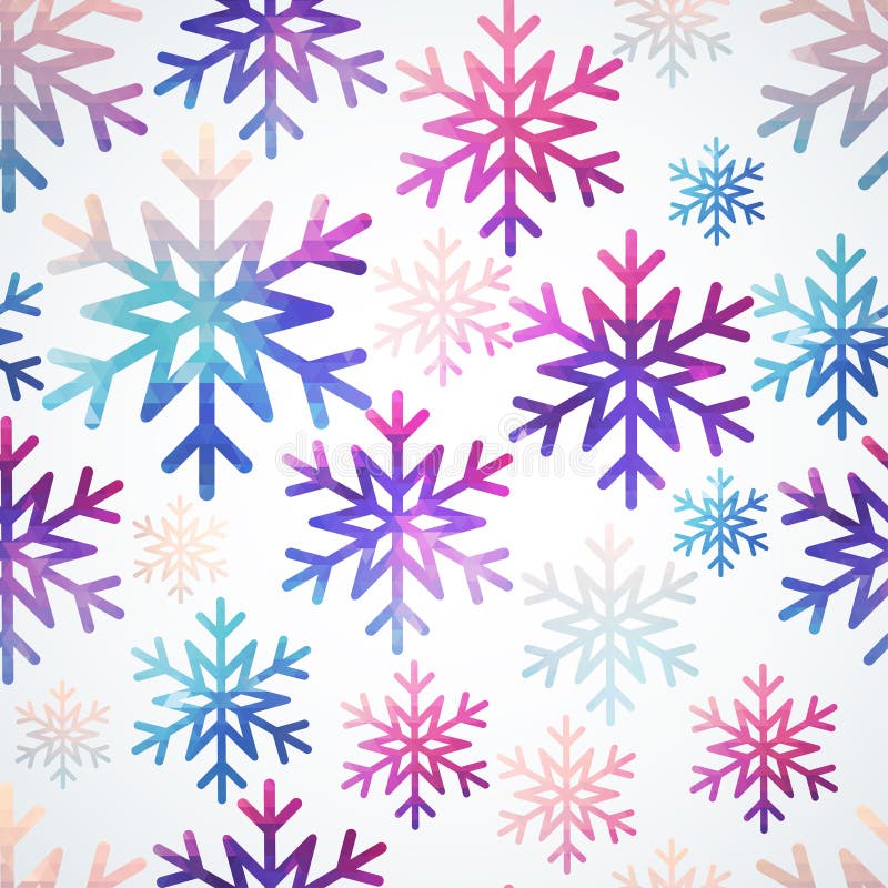 Vector snowflakes pattern. Abstract snowflake of geometric shapes. Christmas. New Year card illustration. Holiday design. Winter. Backdrop. Seamless pattern can be used for wallpaper, pattern fills. Vector snowflakes pattern. Abstract snowflake of geometric shapes. Christmas. New Year card illustration. Holiday design. Winter. Backdrop. Seamless pattern can be used for wallpaper, pattern fills