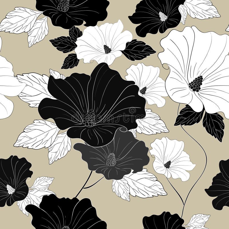 Teste padrão floral sem emenda gracioso ilustração stock Teste padrão floral sem emenda gracioso ilustração stock