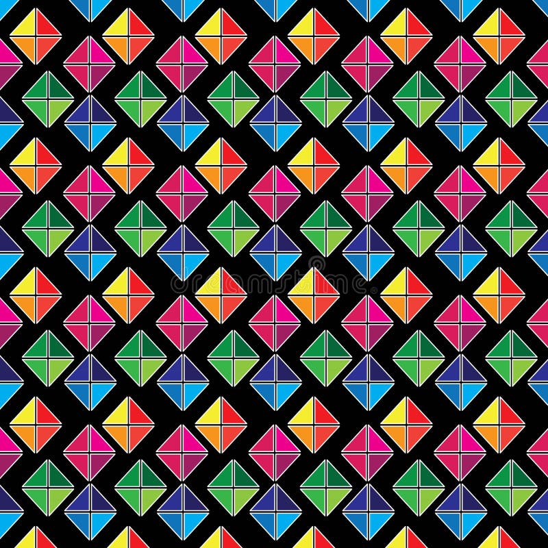 Download Teste padrão geométrico ilustração stock. Ilustração de arte - 65581711
