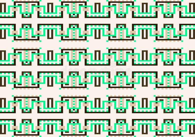 Teste padrão geométrico colorido abstrato Vector o teste padrão sem emenda ilustração stock Teste padrão geométrico colorido abstrato Vector o teste padrão sem emenda ilustração stock