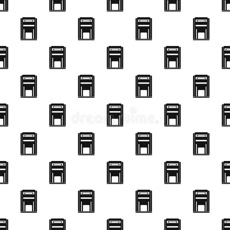Teste padrão grande do inbox, estilo simples ilustração stock Teste padrão grande do inbox, estilo simples ilustração stock