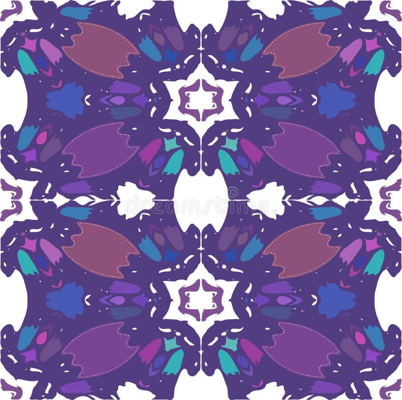 Teste padrão ou fundo sem emenda abstrato ilustração do vetor