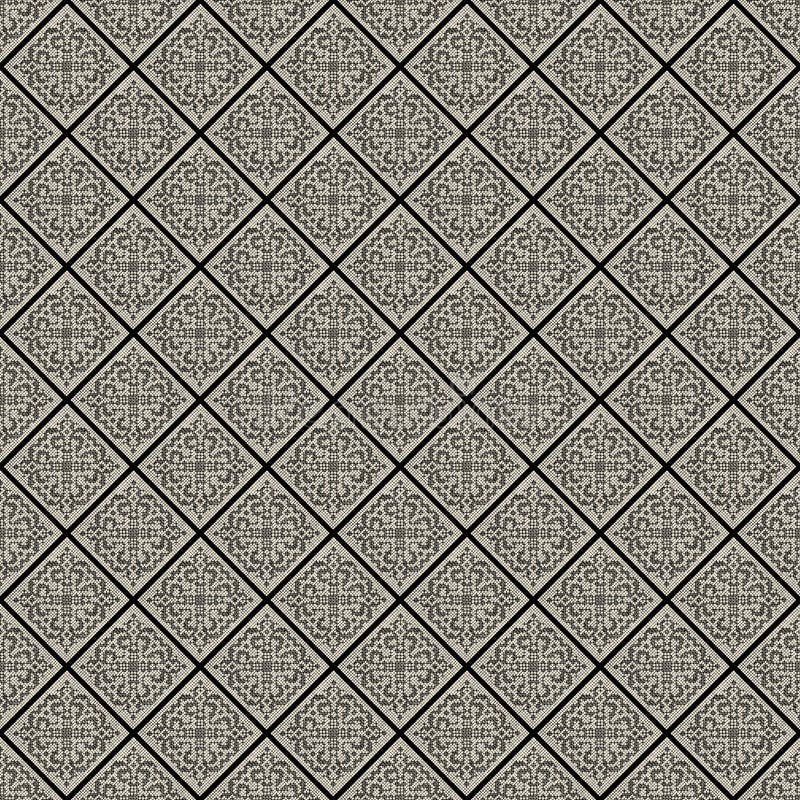 Teste padrão preto e branco do fundo do laço do vintage ilustração royalty free Teste padrão preto e branco do fundo do laço do vintage ilustração royalty free