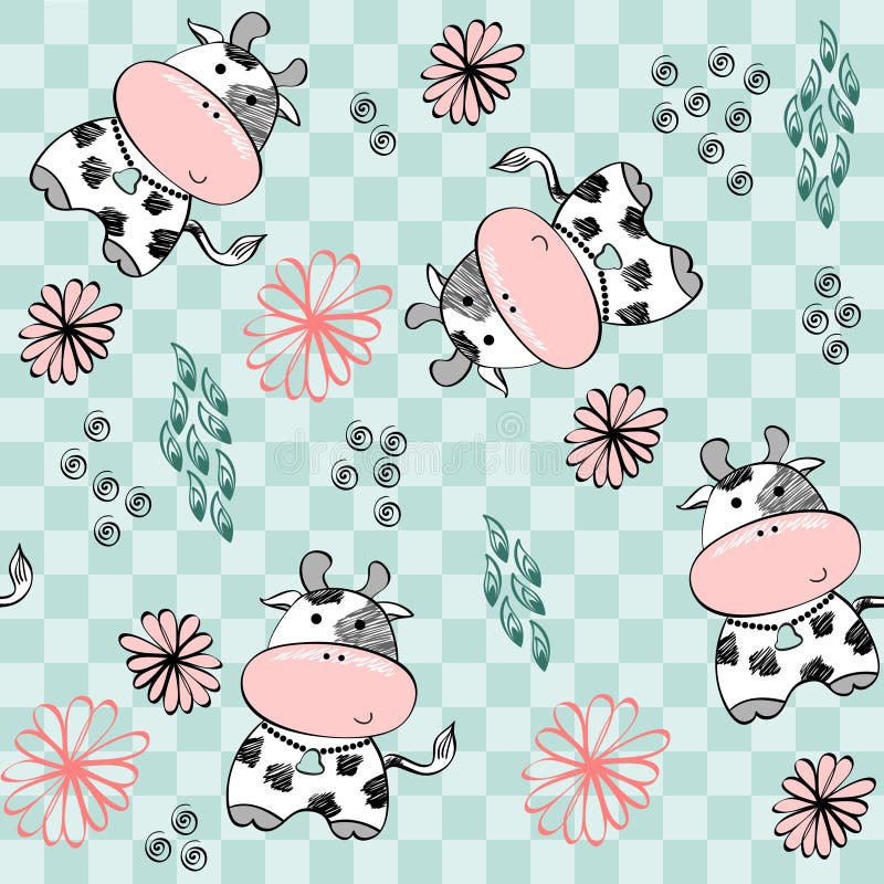 Padrão contínuo ilustração royalty free