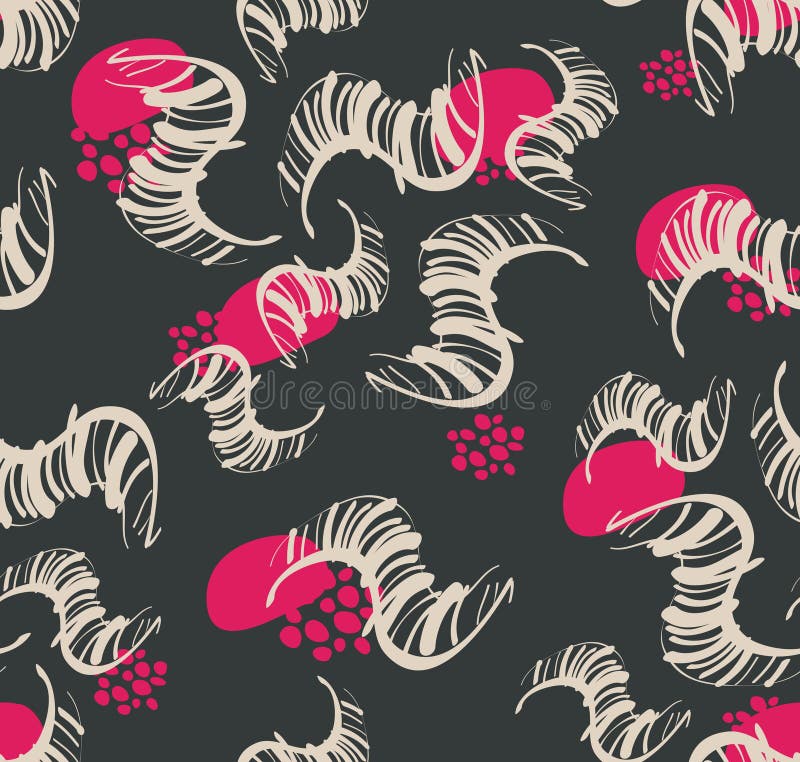 Teste padrão sem emenda abstrato. ilustração royalty free