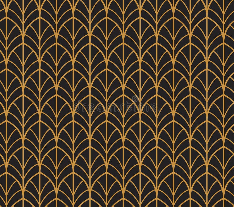 Teste padrão sem emenda abstrato do vetor Art Deco Style Background Textura geométrica ilustração royalty free Teste padrão sem emenda abstrato do vetor Art Deco Style Background Textura geométrica ilustração royalty free