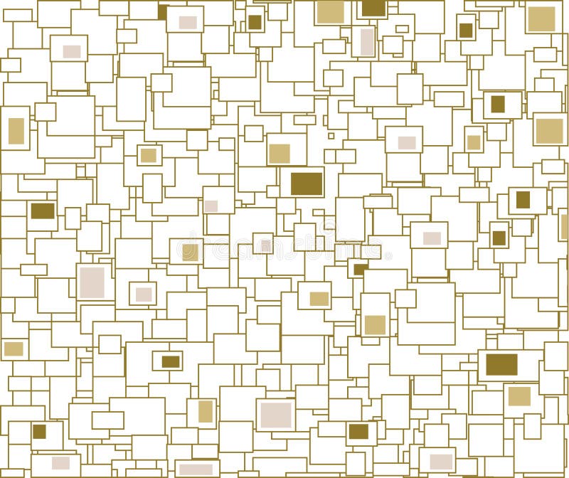 Padrão contínuo abstrato vintage ilustração royalty free