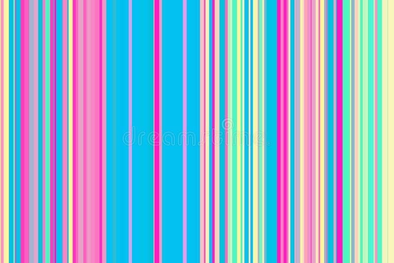 Teste padrão sem emenda colorido das listras Fundo abstrato da ilustração do arco-íris Cores modernas à moda da tendência ilustração do vetor Teste padrão sem emenda colorido das listras Fundo abstrato da ilustração do arco-íris Cores modernas à moda da tendência ilustração do vetor