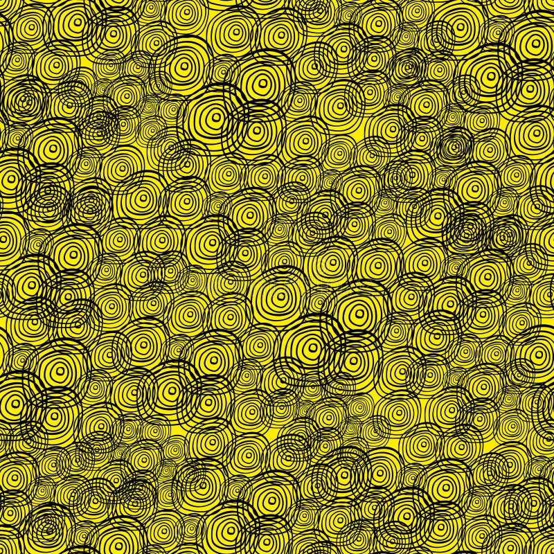 Teste padrão sem emenda com elementos abstratos. ilustração stock