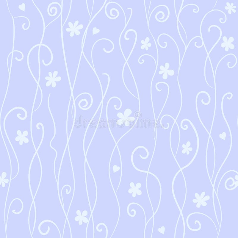 Teste padrão sem emenda com redemoinhos bonitos e corações cor-de-rosa e pretos ilustração do vetor Teste padrão sem emenda com redemoinhos bonitos e corações cor-de-rosa e pretos ilustração do vetor