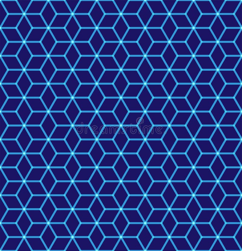 Teste padrão sem emenda da rede de néon sextavada Partículas luminosas Textura futurista Geométrico, moderno, vetor da tecnologia ilustração royalty free Teste padrão sem emenda da rede de néon sextavada Partículas luminosas Textura futurista Geométrico, moderno, vetor da tecnologia ilustração royalty free