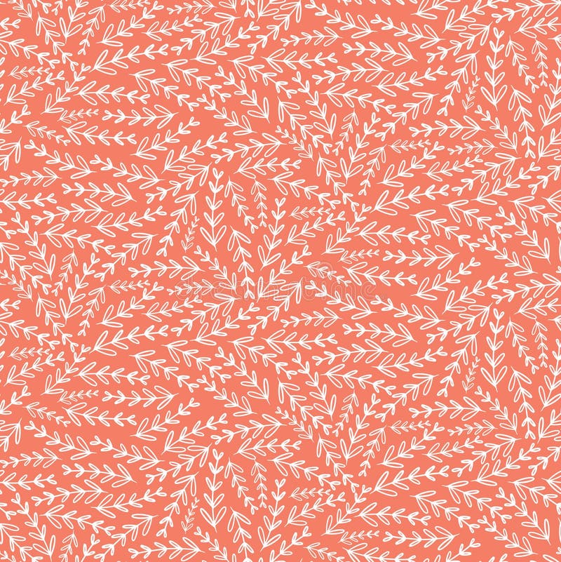 Teste padr?o sem emenda da textura floral branca cor-de-rosa da folha ilustração stock Teste padr?o sem emenda da textura floral branca cor-de-rosa da folha ilustração stock
