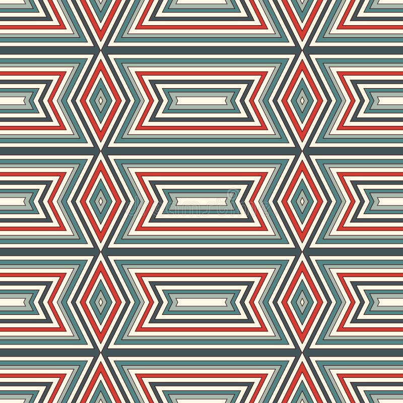 Teste padrão sem emenda do estilo étnico Fundo abstrato dos nativos americanos Motivo tribal Papel digital chique de Boho ilustração stock Teste padrão sem emenda do estilo étnico Fundo abstrato dos nativos americanos Motivo tribal Papel digital chique de Boho ilustração stock