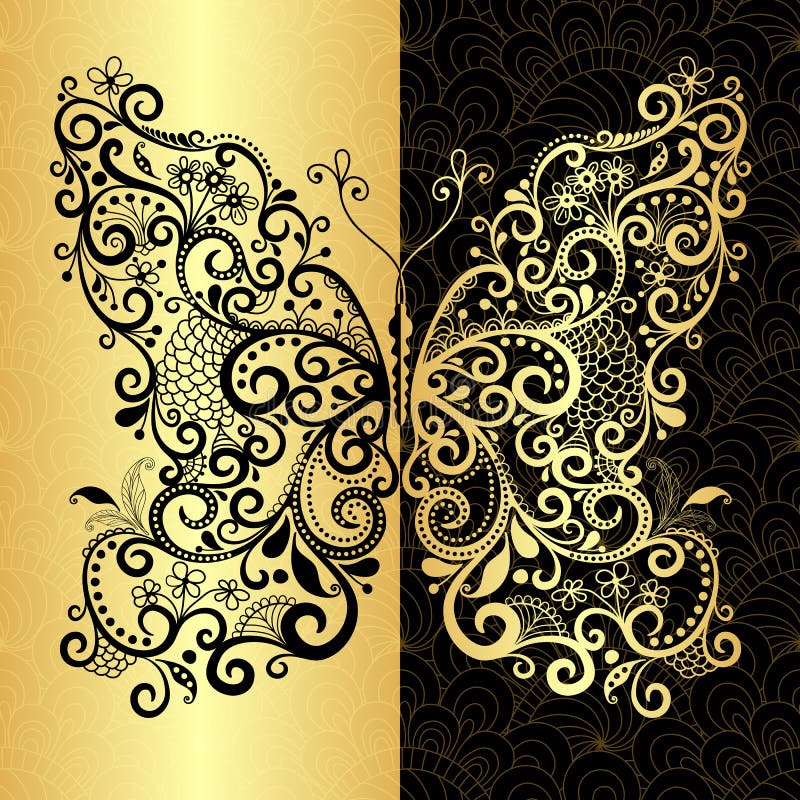 Padrão vintage contínuo ilustração do vetor