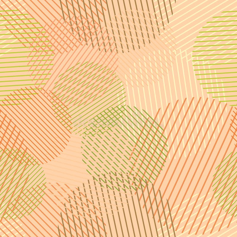 Padrão de círculos contínuos ilustração royalty free