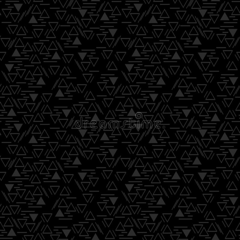 Teste padrão sem emenda gráfico de Digitas no estilo escandinavo ilustração stock Teste padrão sem emenda gráfico de Digitas no estilo escandinavo ilustração stock