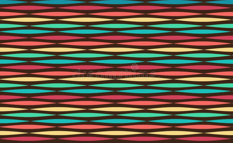 Abstract ethnic seamless geometric pattern. Colorful vector illustration. Abstract ethnic seamless geometric pattern. Colorful vector illustration