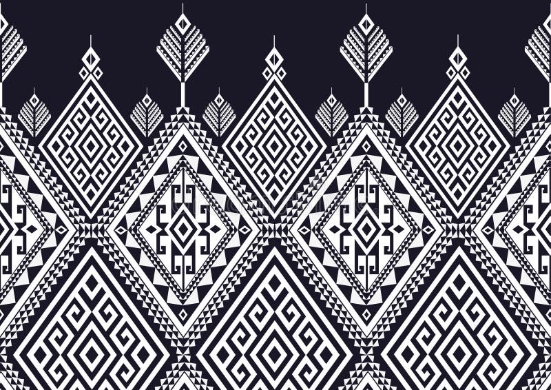 Abstract ethnic geometric pattern design for background or wallpaper. Abstract ethnic geometric pattern design for background or wallpaper.