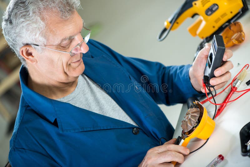 Testing Voltage royalty free stock photos