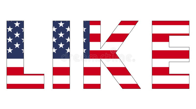 Testo come la bandiera di U.S.A., parola di parola di vettore come disegnato sotto noi bandiera royalty illustrazione gratis Testo come la bandiera di U.S.A., parola di parola di vettore come disegnato sotto noi bandiera royalty illustrazione gratis