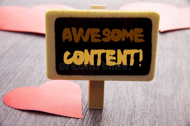 Testo della scrittura che mostra contenuto impressionante Foto di affari che montra concetto creativo del sito Web di istruzione fotografia stock libera da diritti Testo della scrittura che mostra contenuto impressionante Foto di affari che montra concetto creativo del sito Web di istruzione fotografia stock libera da diritti