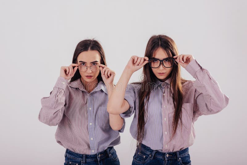 girl with glasses two