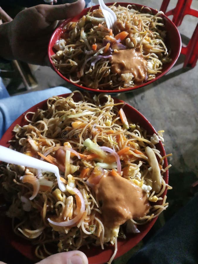Set of Dry Raw Eggs Noodles on Wooden Food Stand. Instant Noodles Ready