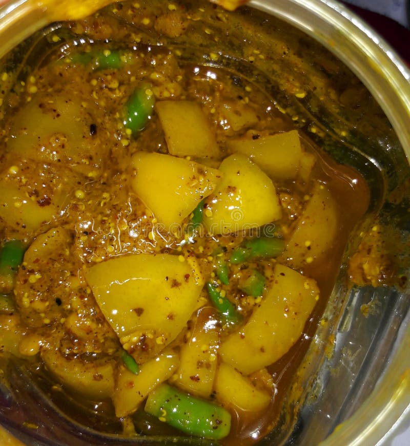 The Testy Home Made Lemon Pickle. Stock Photo Image of food, india 178004574