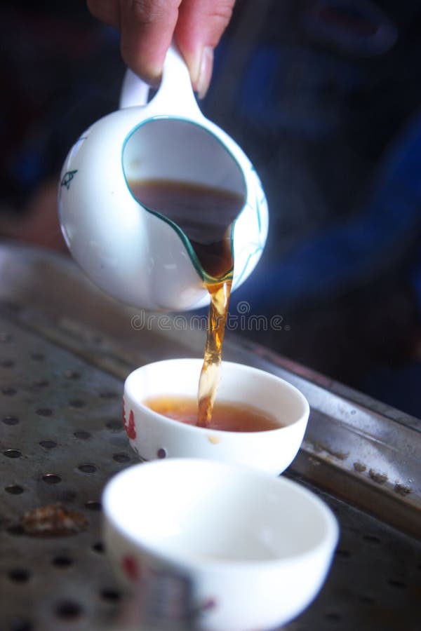 Tetera china foto de archivo