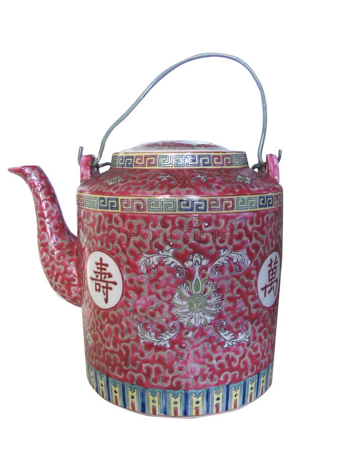 Tetera china aislada imagen de archivo libre de regalías