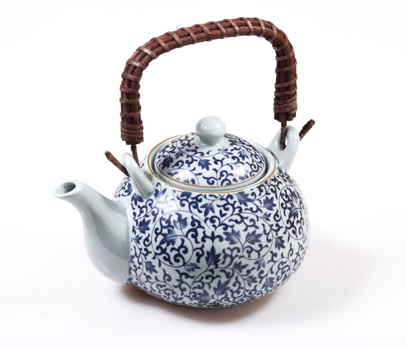 Tetera china aislada fotografía de archivo