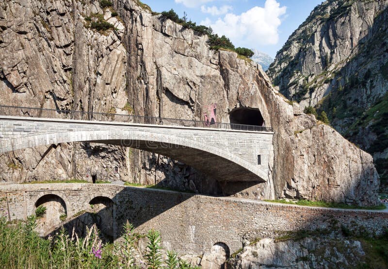 Teufelsbrücke Bridge Photos - Free & Royalty-Free Stock Photos from