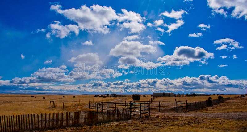 Texas Farm Lands in the Panhandle of Texas