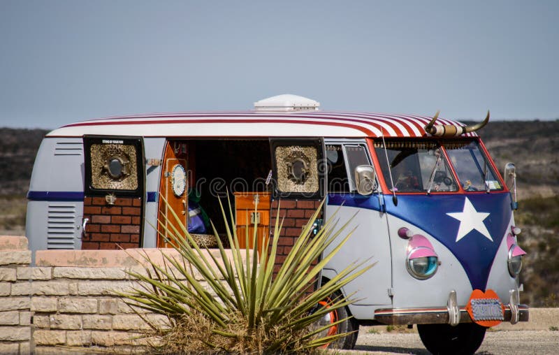 A customized travel van done with a Texas flair. A customized travel van done with a Texas flair.