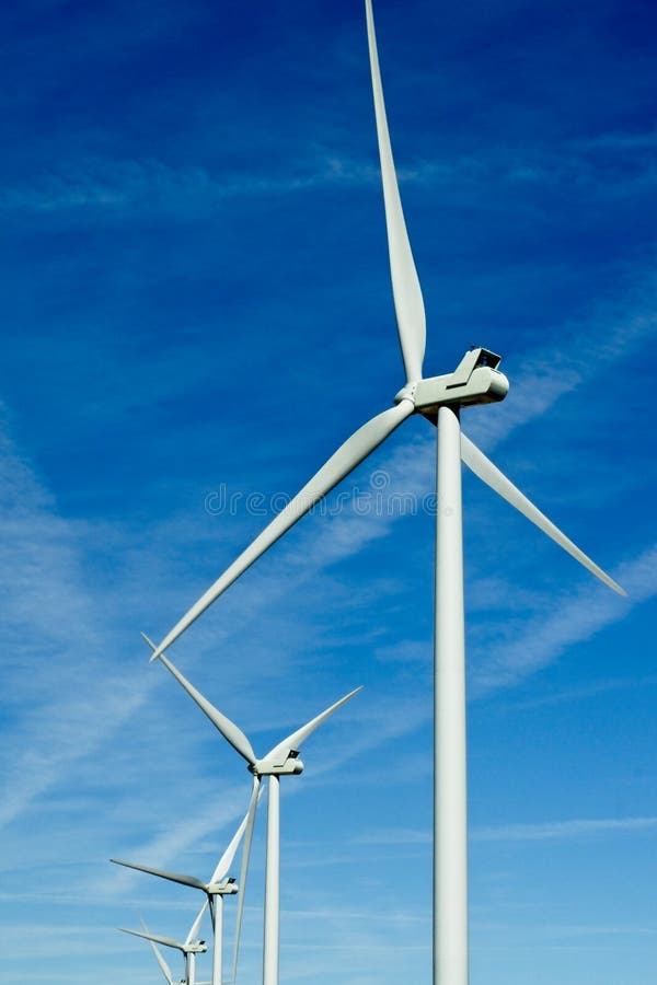 Wind Turbines on Texas ranchland. Texas wind energy turbines stock images, royalty-free photos and pictures