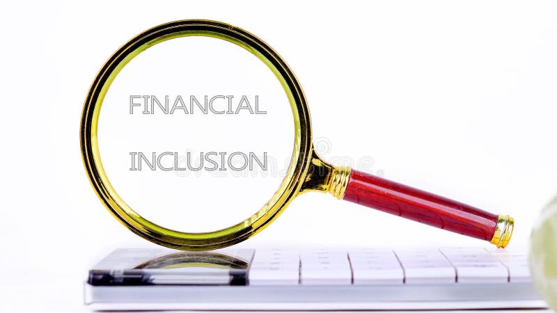 Text animation FINANCIAL INCLUSION, Exploring how animated content enhances the understanding of financial inclusion and stock video