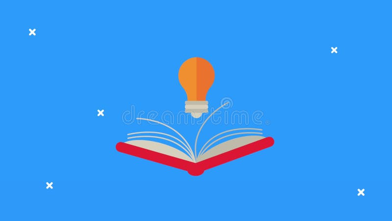 Text Book Open Literature Animation Stock Footage - Video of knowledge,  icon: 192040902