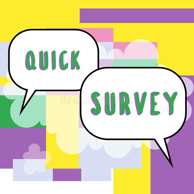 Text Caption Presenting Quick Survey Business Overview Conduct Fast Text Caption Presenting Quick Survey Business Overview Conduct Fast