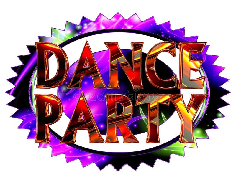 Neon Dance Background stock vector. Illustration of party 9841184