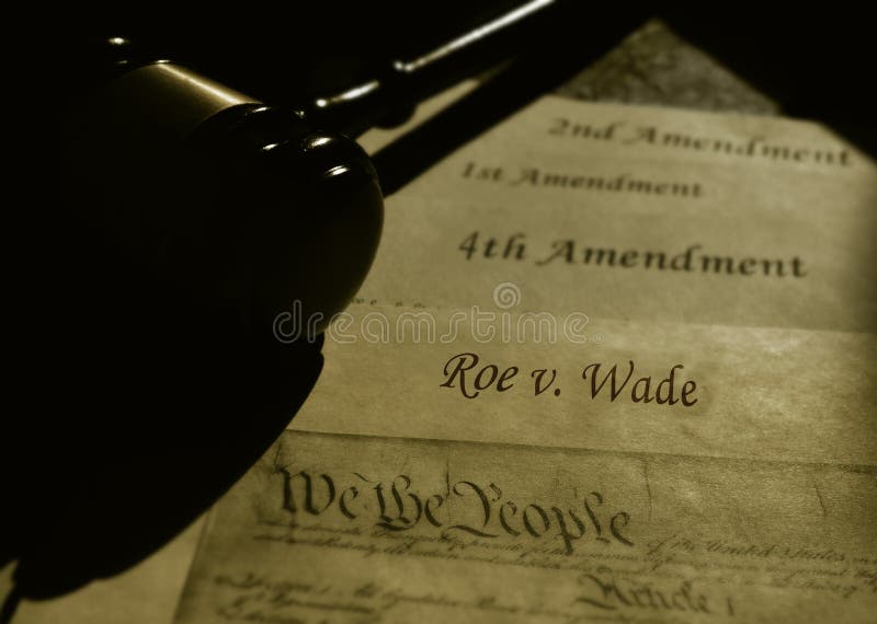 Text des Rogens V Wade mit US-Konstitution