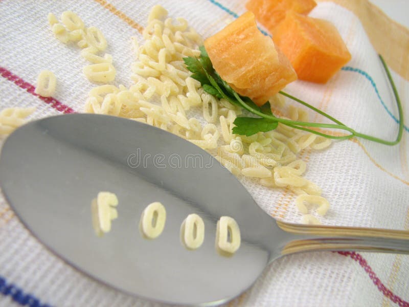 Text Food Made Of Soup Letters