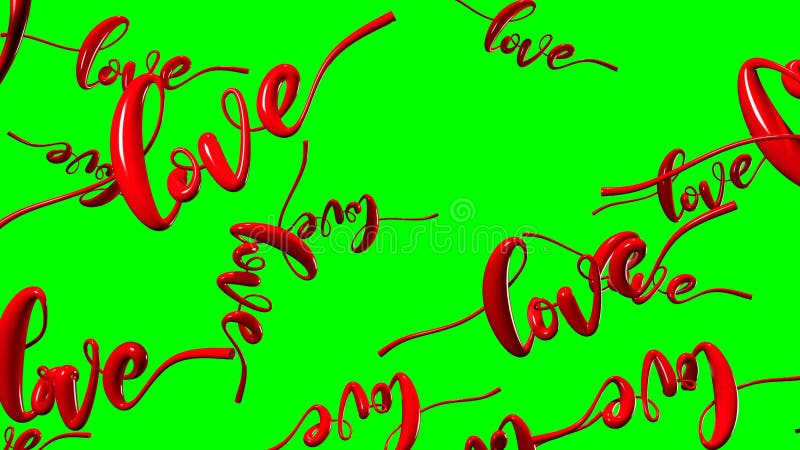 Text Loves in red. royalty free illustration