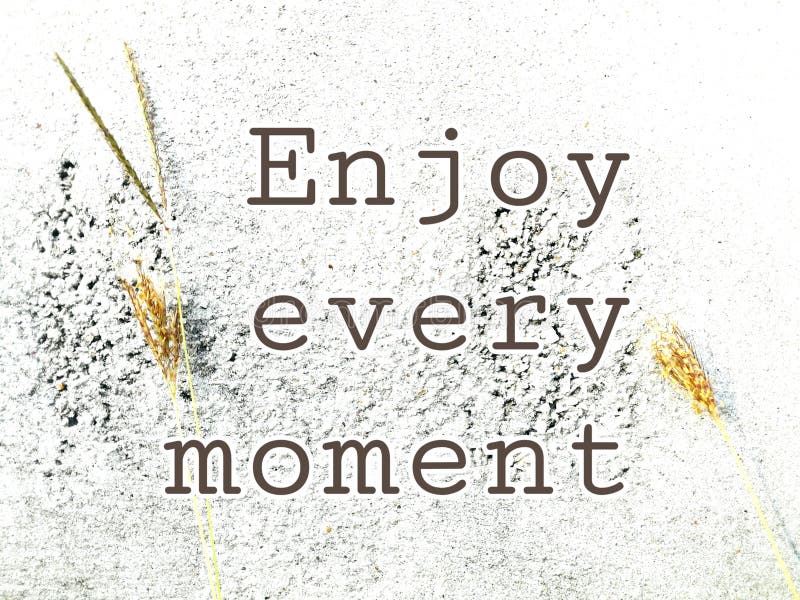 Best Enjoy Every Moment Royalty-Free Images, Stock Photos & Pictures