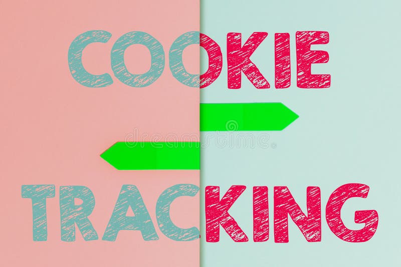 Text Showing Inspiration Cookie Tracking. Concept Meaning Data Stored