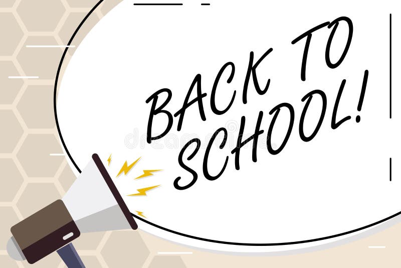 Text Sign Showing Back To School Conceptual Photo Return To Class